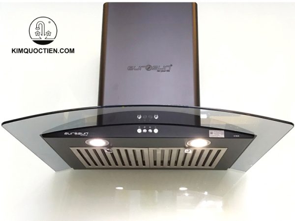 Máy Hút Mùi EUROSUN EH-70K21B Treo Tường 70cm trang bị 2 đèn led chiếu sáng