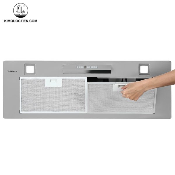 Lưới lọc mỡ bằng nhôm có thể tháo rời dễ dàng giúp người dùng vệ sinh sạch sẽ sau một thời gian sử dụng