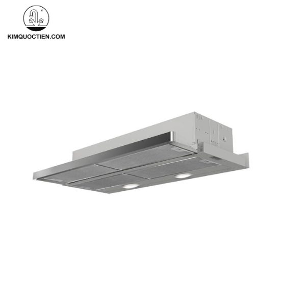 Với kích thước nhỏ gọn chỉ 60cm, máy hoàn toàn có thể lắp đặt ở những không gian bếp có diện tích vừa và nhỏ