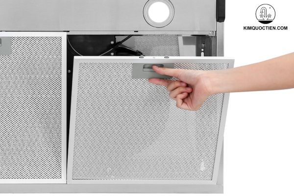 Bộ lọc than hoạt tính có khả năng khử mùi mạnh mẽ đem đến không gian trong lành căn bếp của bạn