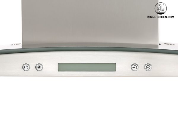 Bảng điều khiển dạng nút nhấn với màn hình LED cho phép người dùng dễ dàng thao tác và theo dõi các cài đặt của máy