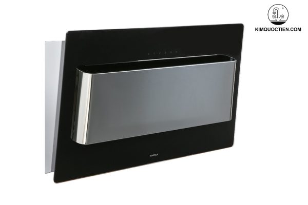 Thiết kế âm tường với kích thước chiều ngang 80cm mặt kính đen nghiêng đẹp mắt, phù hợp sử dụng cho những căn bếp có diện tích rộng rãi