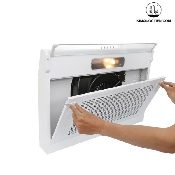 Lưới lọc dầu bằng nhôm 3 lớp có khả năng giữ lại dầu mỡ hiệu quả và có thể tháo lắp dễ dàng để vệ sinh định kỳ