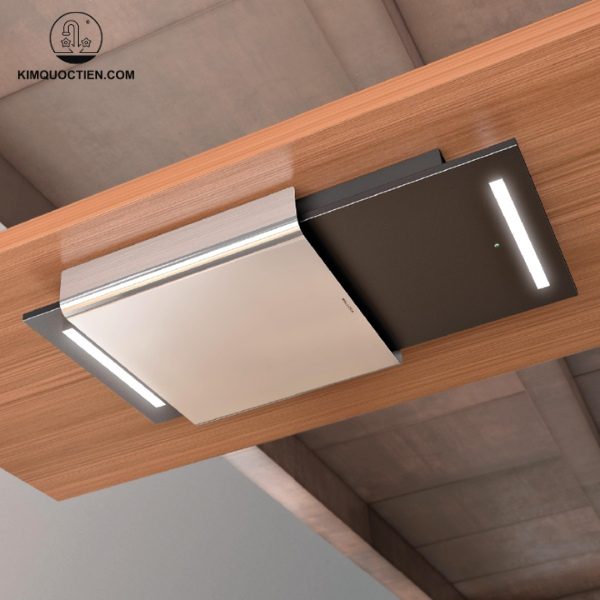 Máy được thiết kế âm tủ gọn gàng, không chiếm diện tích không gian bếp của gia đình