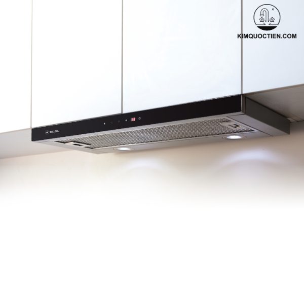 Máy được vận hành êm ái với công suất hút mạnh mẽ và độ ồn thấp, đảm bảo không gian bếp luôn sạch sẽ mà không gây ảnh hưởng đến mọi người xung quanh
