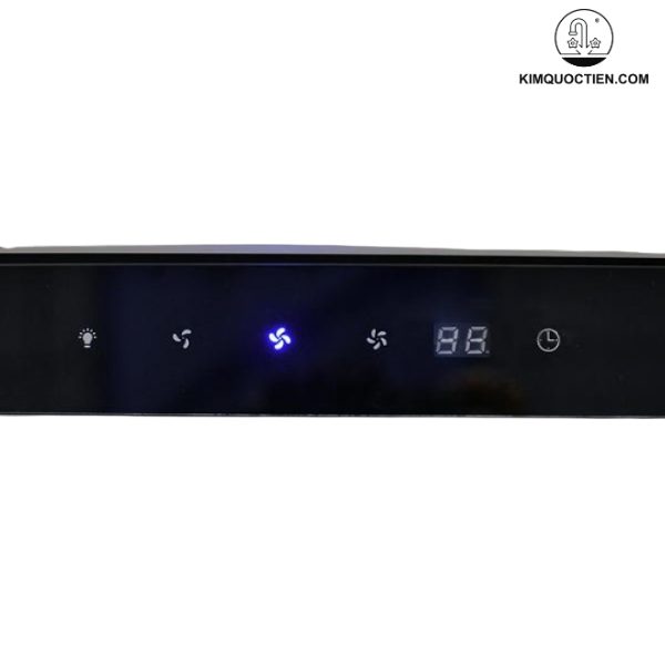 Bảng điều khiển cảm ứng siêu nhạy cho phép người dùng điều chỉnh mức độ hút tùy theo nhu cầu chỉ với một chạm nhẹ nhàng