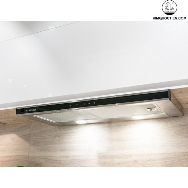 máy hút khói K1509 TC được lắp đặt âm tủ, giúp tiết kiệm không gian bếp một cách tối ưu