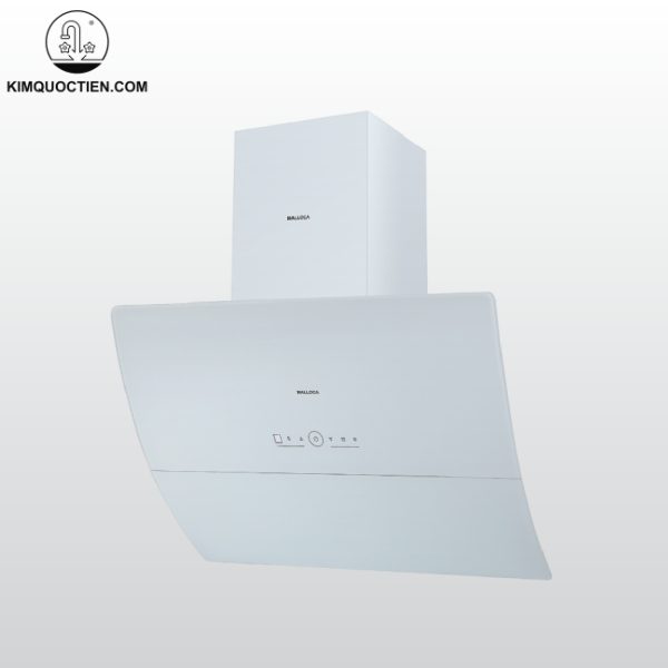 Máy hút mùi MALLOCA MC 9039W áp tường có thiết kế màu trắng sang trọng phù hợp với nhiều không gian bếp