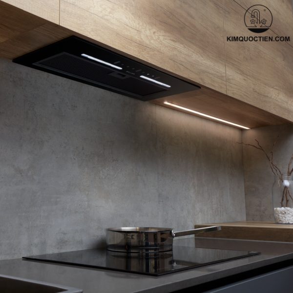 Máy hút mùi MALLOCA MH 700GT được thiết kế âm tủ giúp tiết kiệm không gian tối đa