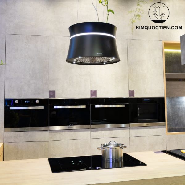 Hình ảnh máy hút mùi đảo Malloca thực tế