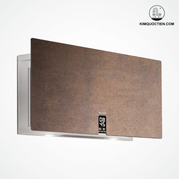 Máy hút mùi Malloca Time K-16 Bruno với công suất hút mạnh mẽ, đèn LED ấm áp và điều khiển từ xa, mang đến không gian bếp trong lành, tiện nghi và hiện đại.