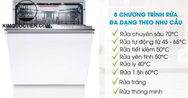 Máy Rửa Chén BOSCH HMH.SMV6ZCX42E