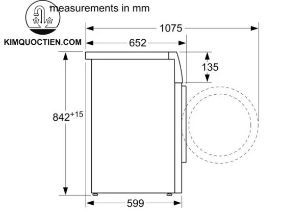 Máy sấy Bosch WTR85V00SG