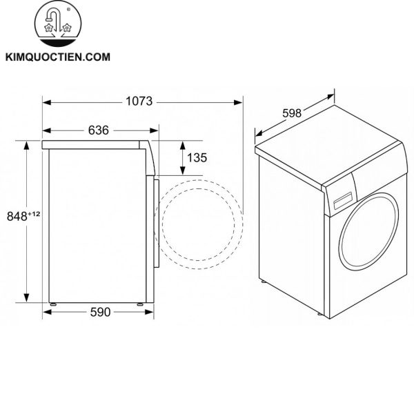 Máy sấy Bosch WQG24200SG