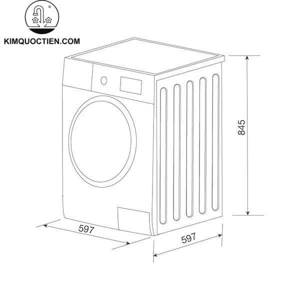 Máy giặt Malloca MWM-T1510BL