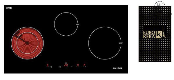 Bếp từ kết hợp hồng ngoại Malloca MH 03IRA