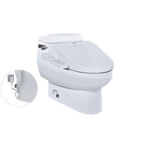 Bồn Cầu Điện Tử TOTO MS688W7#XW Kèm Nắp Rửa Điện Tử WASHLET Dòng C2 - TCF6631A (220V)