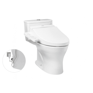 Bồn Cầu Điện Tử TOTO MS855DW7#XW Kèm Nắp Rửa Điện Tử WASHLET Dòng C2 - TCF6631A (220V)