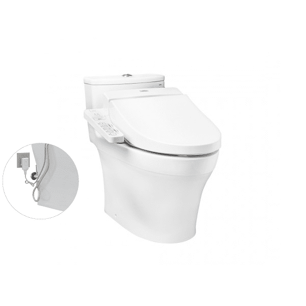 Bồn Cầu Điện Tử TOTO MS885DW7#XW Kèm Nắp Rửa Điện Tử WASHLET Dòng C2 - TCF6631A (220V)