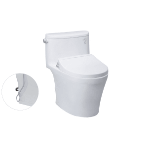 Bồn Cầu TOTO MS887RE2#XW 1 Khối Nắp Rửa Cơ TCW07S