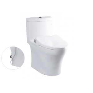 Bồn Cầu TOTO MS889DRE2#XW 1 Khối Nắp Rửa Cơ TCW07S