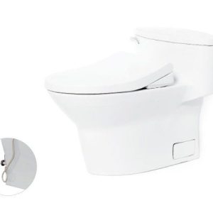 Bồn Cầu TOTO MS904E4#XW 1 Khối Nắp Rửa Cơ TCW1211A