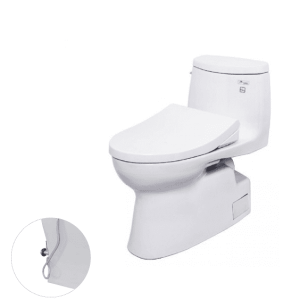 Bồn Cầu TOTO MS905E4#XW 1 Khối Nắp Rửa Cơ TCW1211A