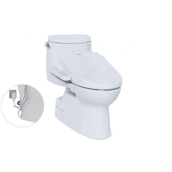 Bồn Cầu Điện Tử TOTO MS905W7#XW Kèm Nắp Rửa Điện Tử WASHLET Dòng C2 - TCF6631A (220V)