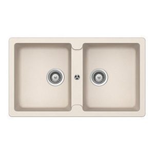 Chậu Rửa Chén HAFELE GALBA HS-GD8650 570.36.400 Đá Màu Kem