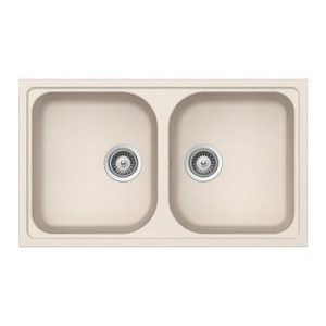 Chậu Rửa Chén HAFELE JULIUS HS-GD8650 570.35.480 Đá Màu Kem