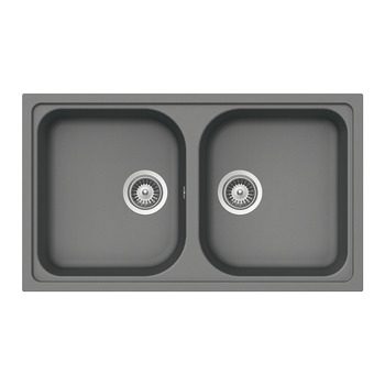 Chậu Rửa Chén HAFELE JULIUS HS-GD8650 570.35.580 Đá Màu Xám