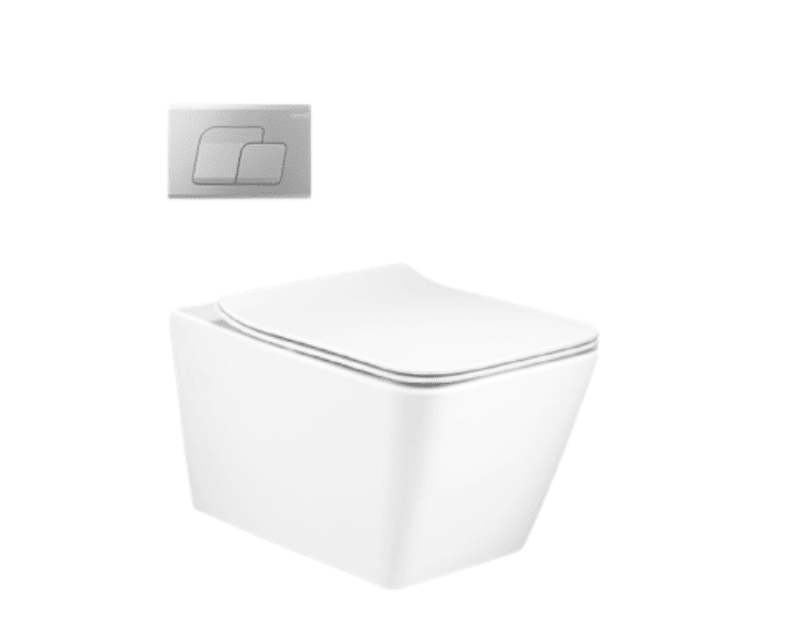 Bồn Cầu COTTO SC197627(T) Treo Tường Nắp Êm