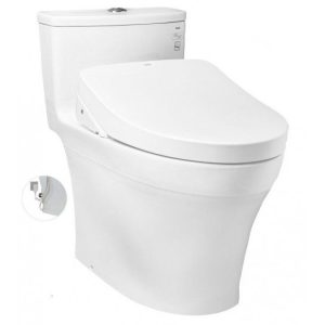 Bồn Cầu Điện Tử TOTO MS885DW11#XW Kèm Nắp Rửa Điện Tử WASHLET Dòng S7 - TCF4911Z (220V)