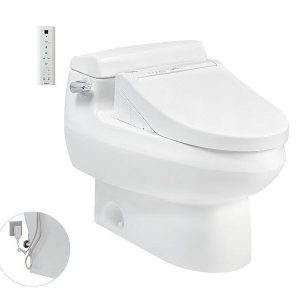 Bồn Cầu Điện Tử TOTO MS688W14#XW Kèm Nắp Rửa Điện Tử WASHLET Dòng C5 - TCF24410AAA (220V)