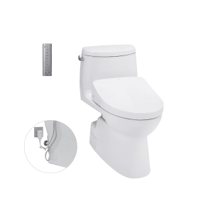 Bồn Cầu Điện Tử TOTO MS905W11#XW Kèm Nắp Rửa Điện Tử WASHLET Dòng S7 - TCF4911Z (220V)