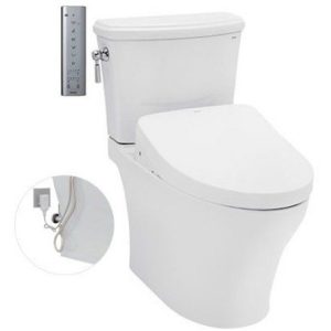 Bồn Cầu Điện Tử TOTO CS986GW11#XW Kèm Nắp Rửa Điện Tử WASHLET Dòng S7 - TCF4911Z (220V)