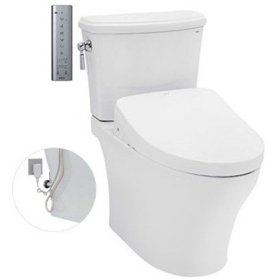 Bồn Cầu Điện Tử TOTO CS986GW11#XW Kèm Nắp Rửa Điện Tử WASHLET Dòng S7 - TCF4911Z (220V)