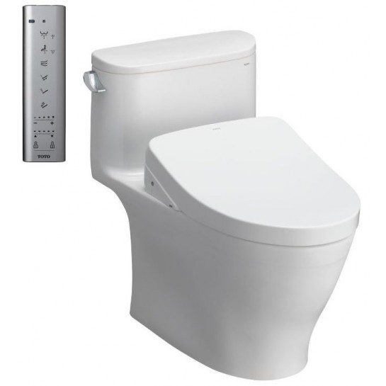 Bồn Cầu Điện Tử TOTO MS887CRW12#XW Kèm Nắp Rửa Điện Tử WASHLET (Loại Giấu Dây) Dòng S7 - TCF4911EZ (220V)