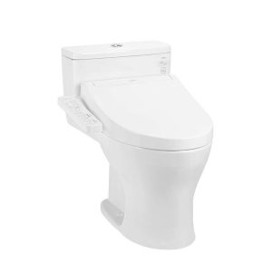 Bồn Cầu Điện Tử TOTO MS855CDW17#XW Kèm Nắp Rửa Điện Tử WASHLET (Loại Giấu Dây) Dòng C2 - TCF23460AAA (220V)
