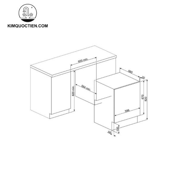 SMEG WDI14C7-2 536.94.160
