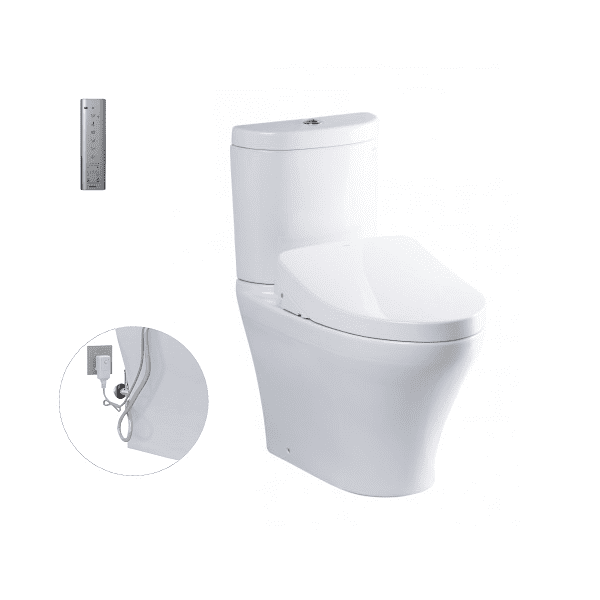 Bồn Cầu Điện Tử TOTO CS818DW11#XW Kèm Nắp Rửa Điện Tử WASHLET Dòng S7 - TCF4911Z (220V)