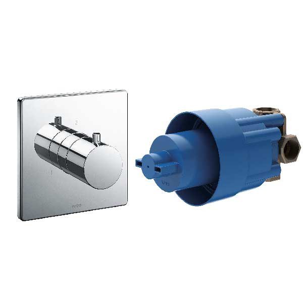 Van Điều Chỉnh Nhiệt Độ TOTO TBV02103B/TBN01102B 2 Đường Nước