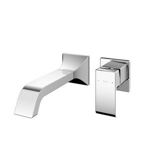 Vòi Lavabo TOTO TLG08308B Gật Gù Nóng Lạnh Gắn Tường GC (2 Lỗ)