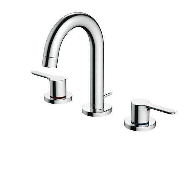Vòi Lavabo TOTO TLS01201BA Tay Vặn Nóng Lạnh LB (3 Lỗ)