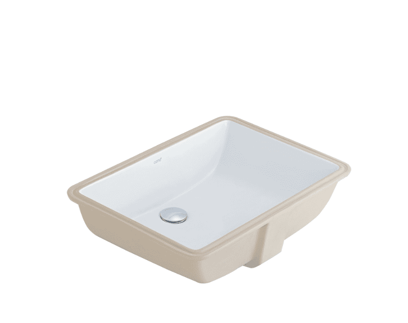 Chậu Rửa Lavabo COTTO C05117 Freesia Âm Bàn Kháng Khuẩn