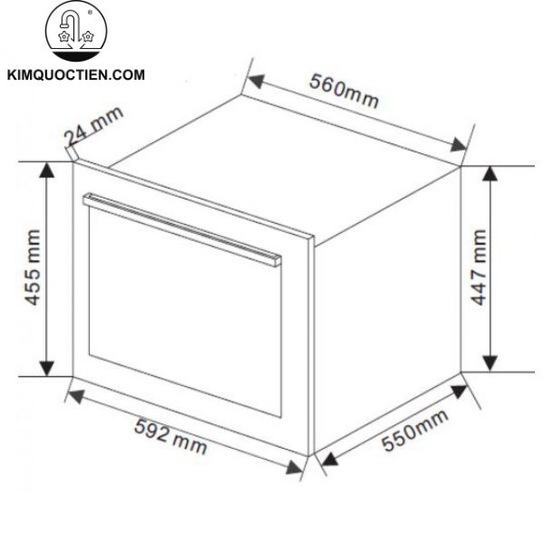 Tủ rượu âm Hafele HBW-G24A
