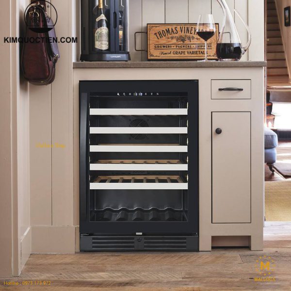 Kích thước của tủ rượu vang Malloca MWC-46BG