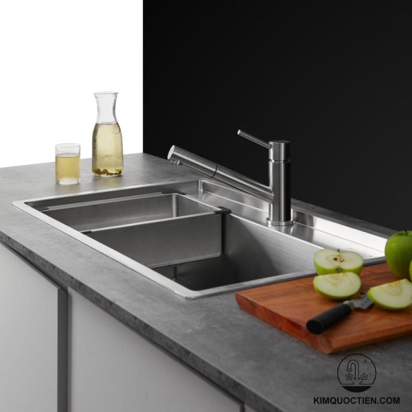 Vòi Chậu Rửa Chén MALLOCA K120N Nóng Lạnh