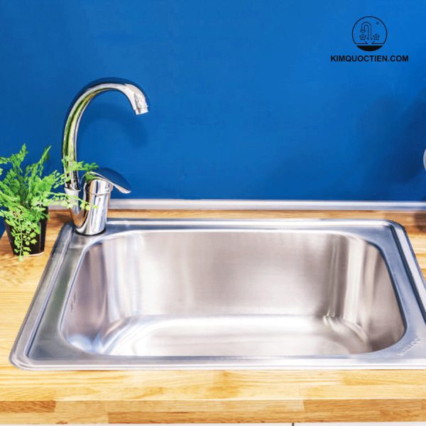 Vòi chậu rửa chén Malloca K121N nóng lạnh