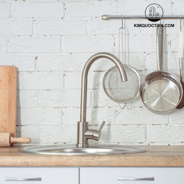 Vòi Chậu Rửa Chén MALLOCA K569-SN Nóng Lạnh